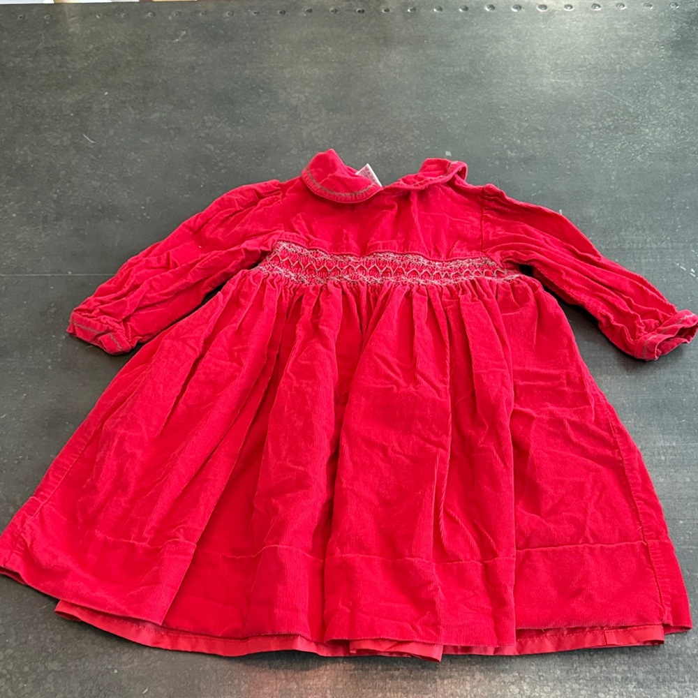 Elegant Red Kids Formal Dress